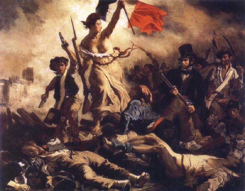 Eugene Delacroix Liberty Leading the People